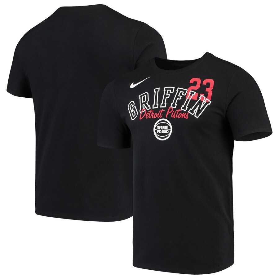Detroit Pistons Blake Griffin Nike Player Performance T-Shirt Black,We sell and wholesale Detroit Pistons Blake Griffin Nike Player Performance T-Shirt Black on line form chian!
